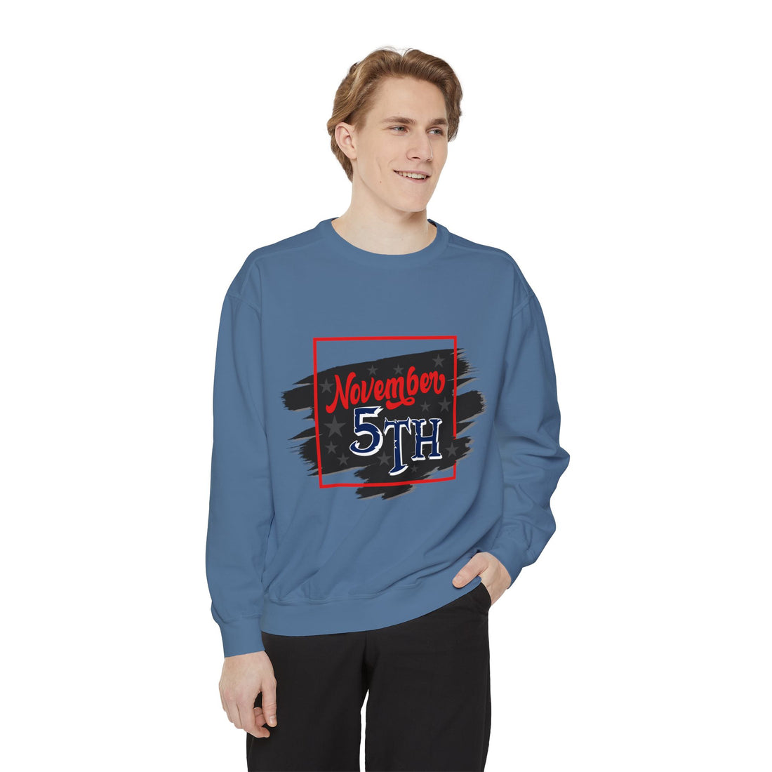 November 5th Frinted Sweatshirt